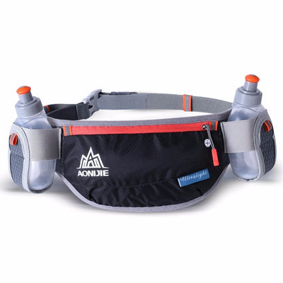 AONIJIE Running Waist Pack Lightweight Outdoor Sports Racing Hiking Gym Fitness Hydration Belt Water Bottle - Korvel