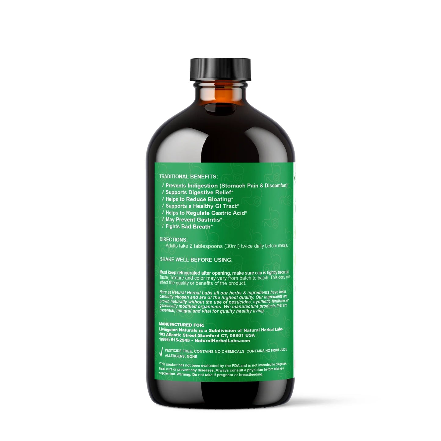 Organic Digestive Comfort Blend - Extra Strength