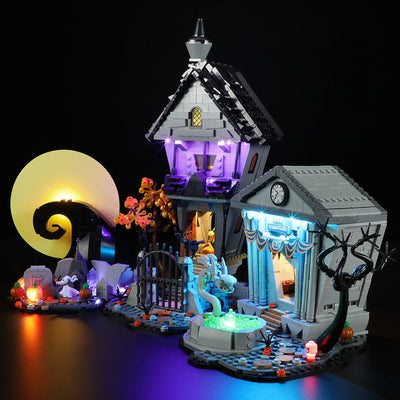 LED Lighting for LEGO 21351 Christmas Horror Night Set