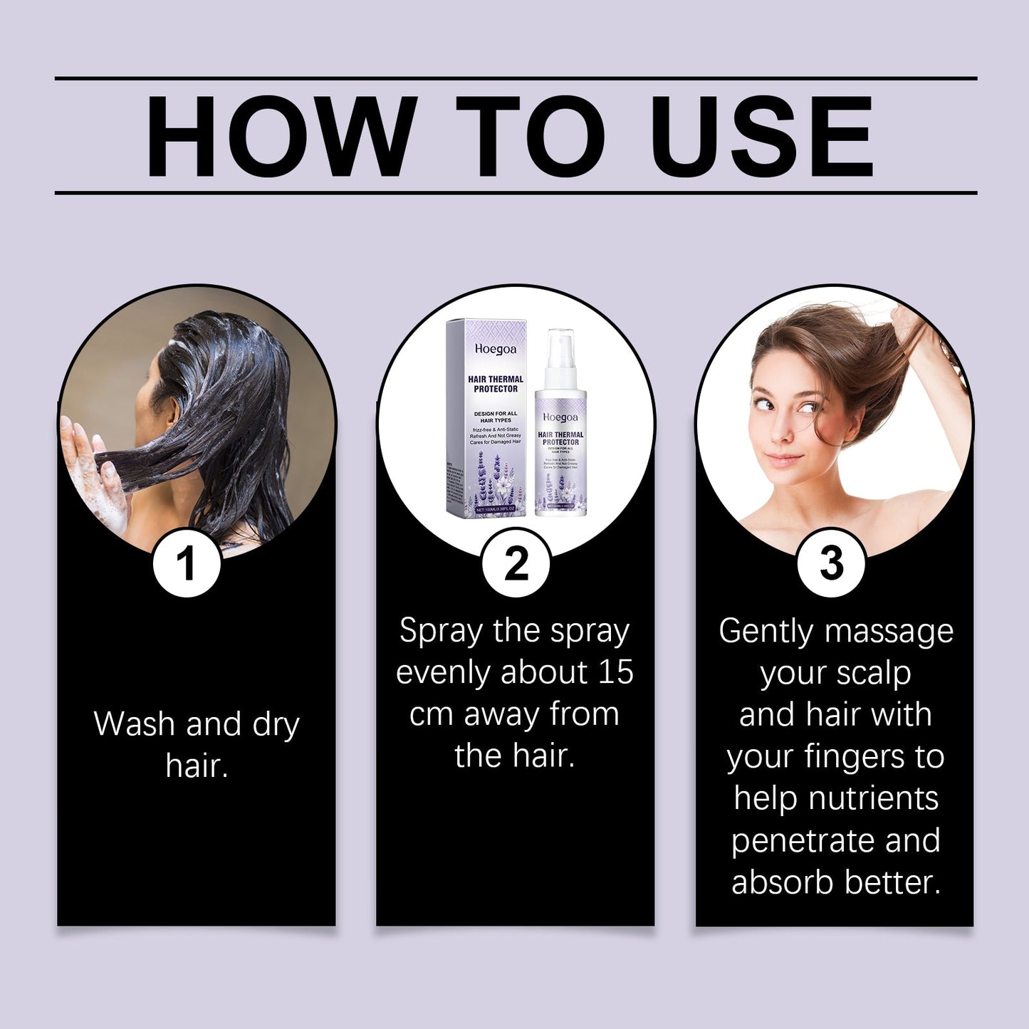 Hair Care Spray Protein Smoothing And Nourishing Hair Mask Hair Perm Dye Voluminous Hair Essential Oil Spray - Korvel