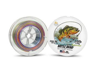 MULTICOLOR 200/300 YARD SPOOL 8x PE - Korvel