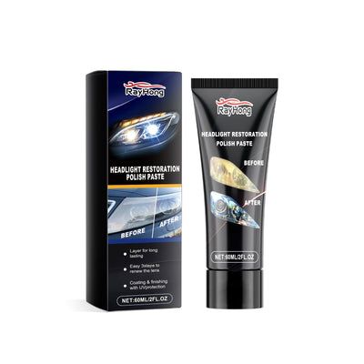 Premium Headlight Polishing Paste for Automotive Care