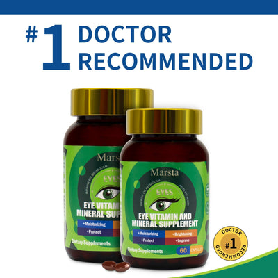 Eye Vitamin and Mineral Supplement Capsules Lutein Tablets - Korvel