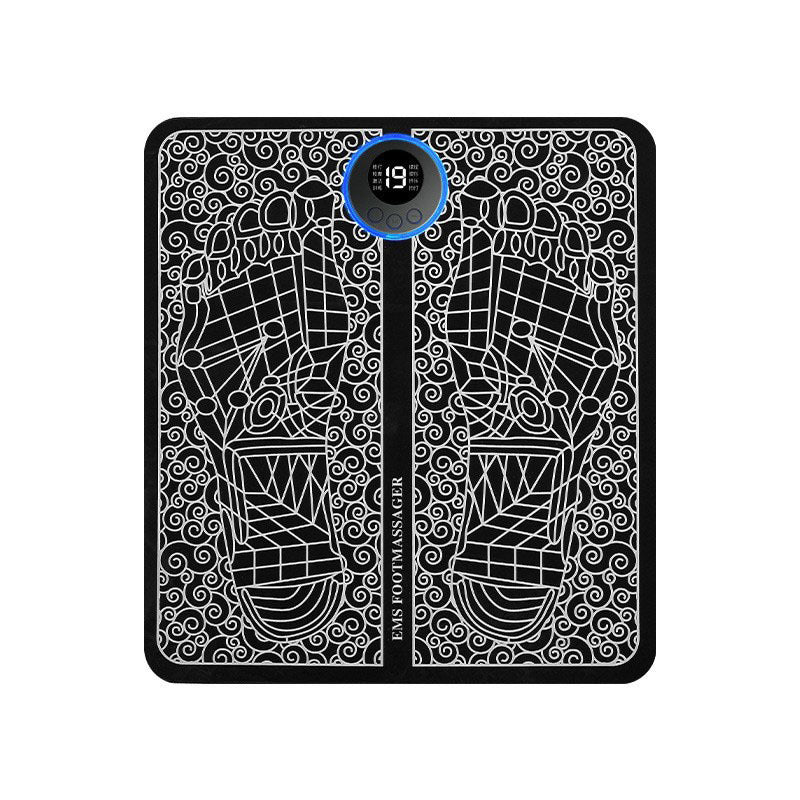 Hot Products Massage Pad Feet Muscle Stimulator Massage Mat Heated Electric Foot Massager For Old People - Korvel
