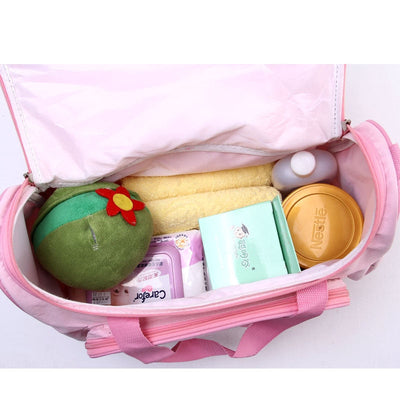 4-Piece Fashion Infant Diaper Bag Set for Moms