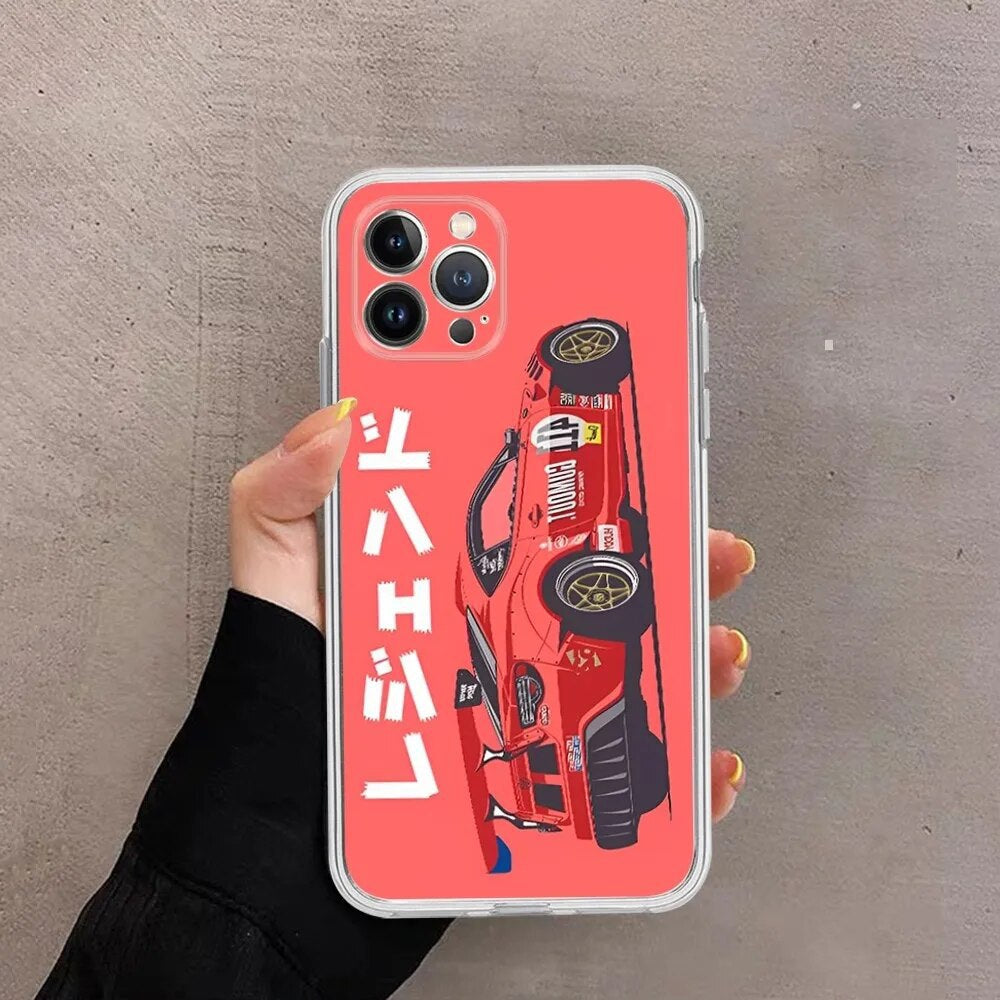 Premium Soft Shell Case for iPhone 15 - Black