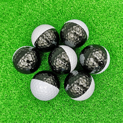 Colorful Golf Ball Black And White Putting Practice Match Ball Golf Ball - Korvel