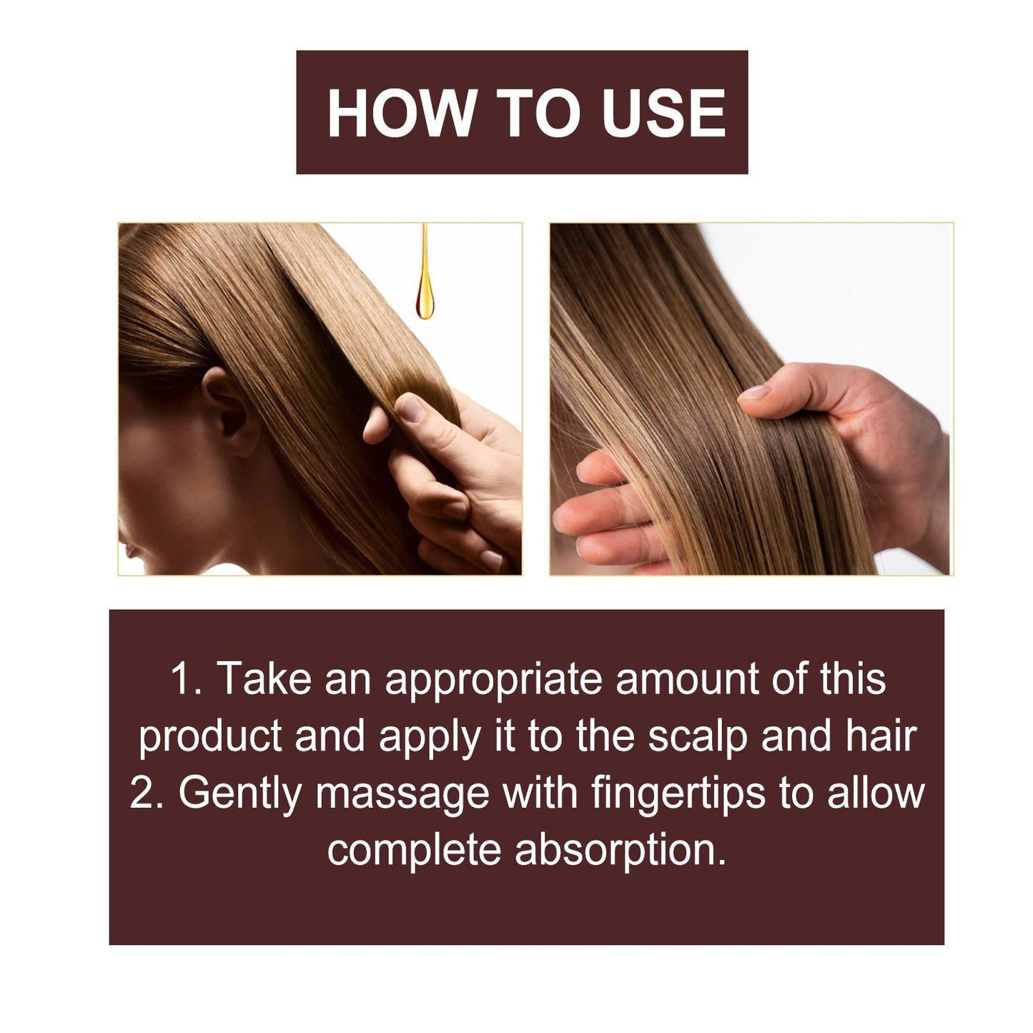 Maca Essence Oil, Moisturize Dry Hair Tail Dry Fragrance Strong And Smooth Hair Care - Korvel