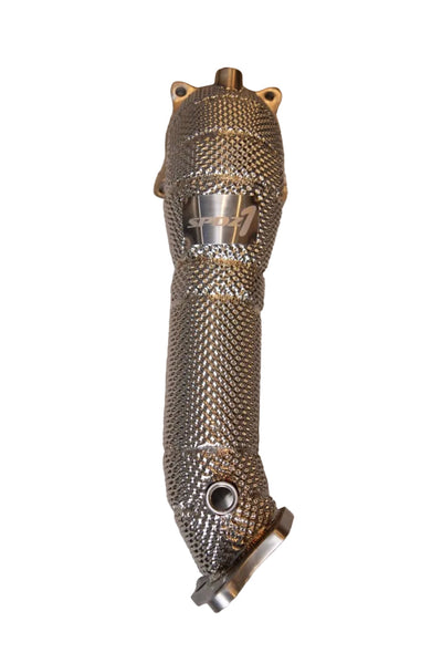 SPDZ1 Non-Catted Downpipe for 2017+ Honda Civic Type-R & Accord