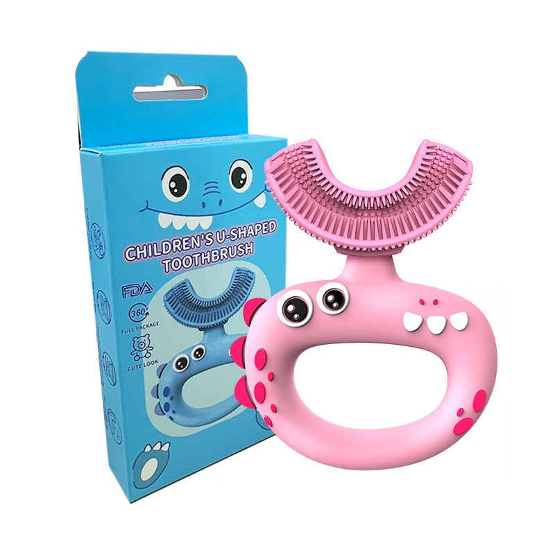 Children's Silicone Toothbrush for Gentle Cleaning