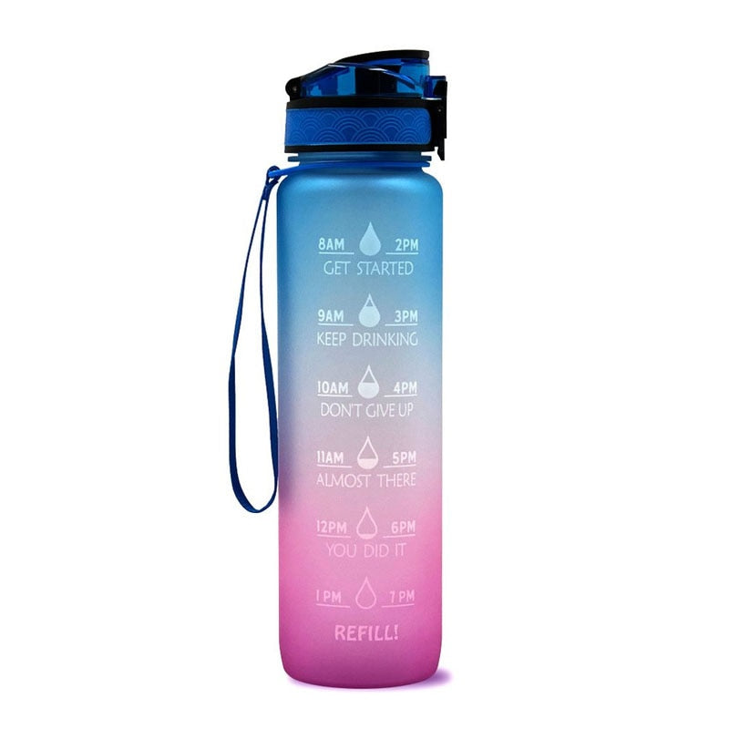 Botella de Agua Deportiva Premium Tritan - A Prueba de Fugas y Libre de BPA