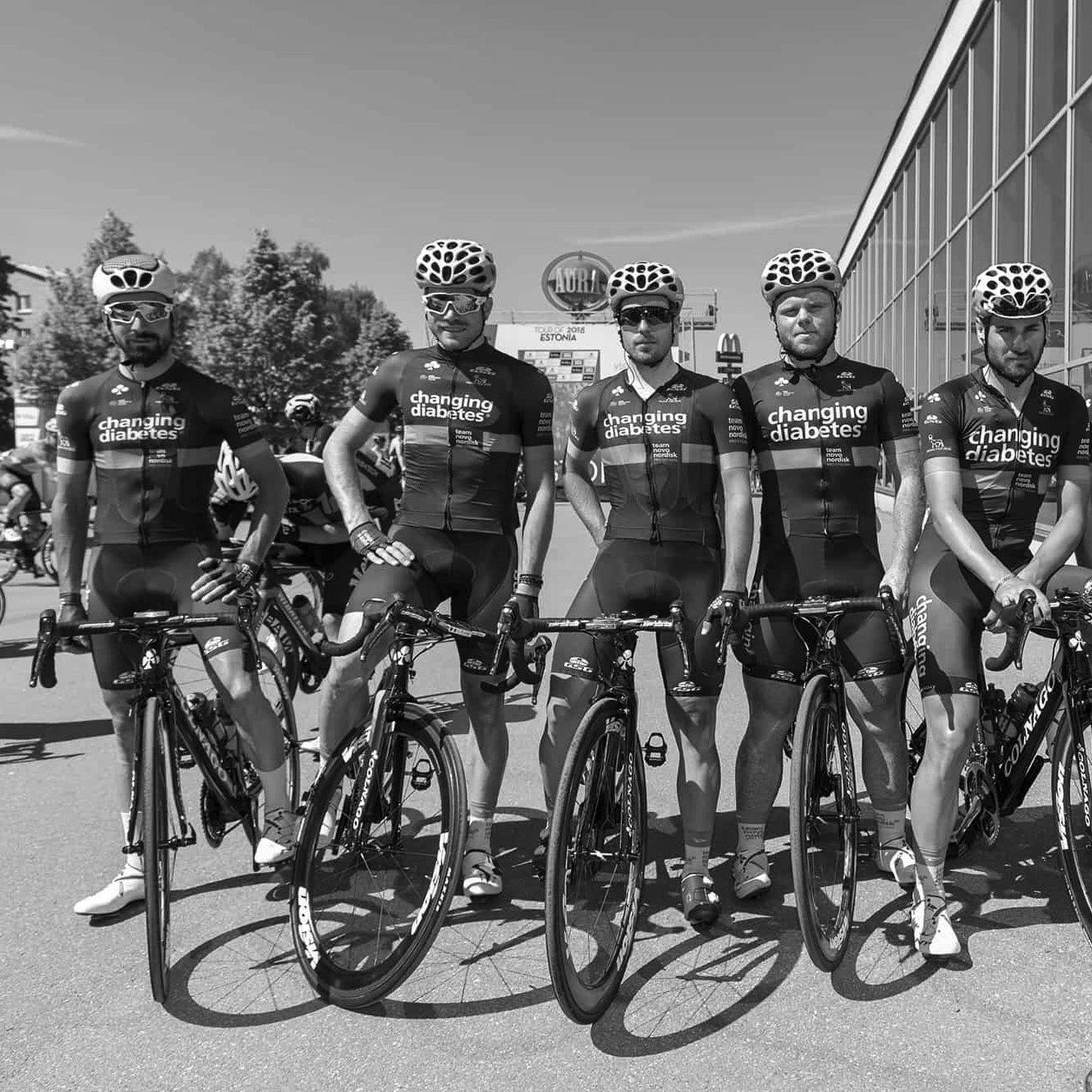 Gorra de Ciclismo Pro Team ZEITBIKE - Novo Nordisk 2018