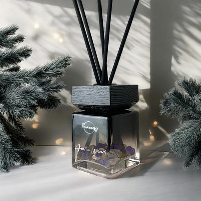 Arctic Breeze Crystal-Infused Reed Oil Diffuser, 100ml