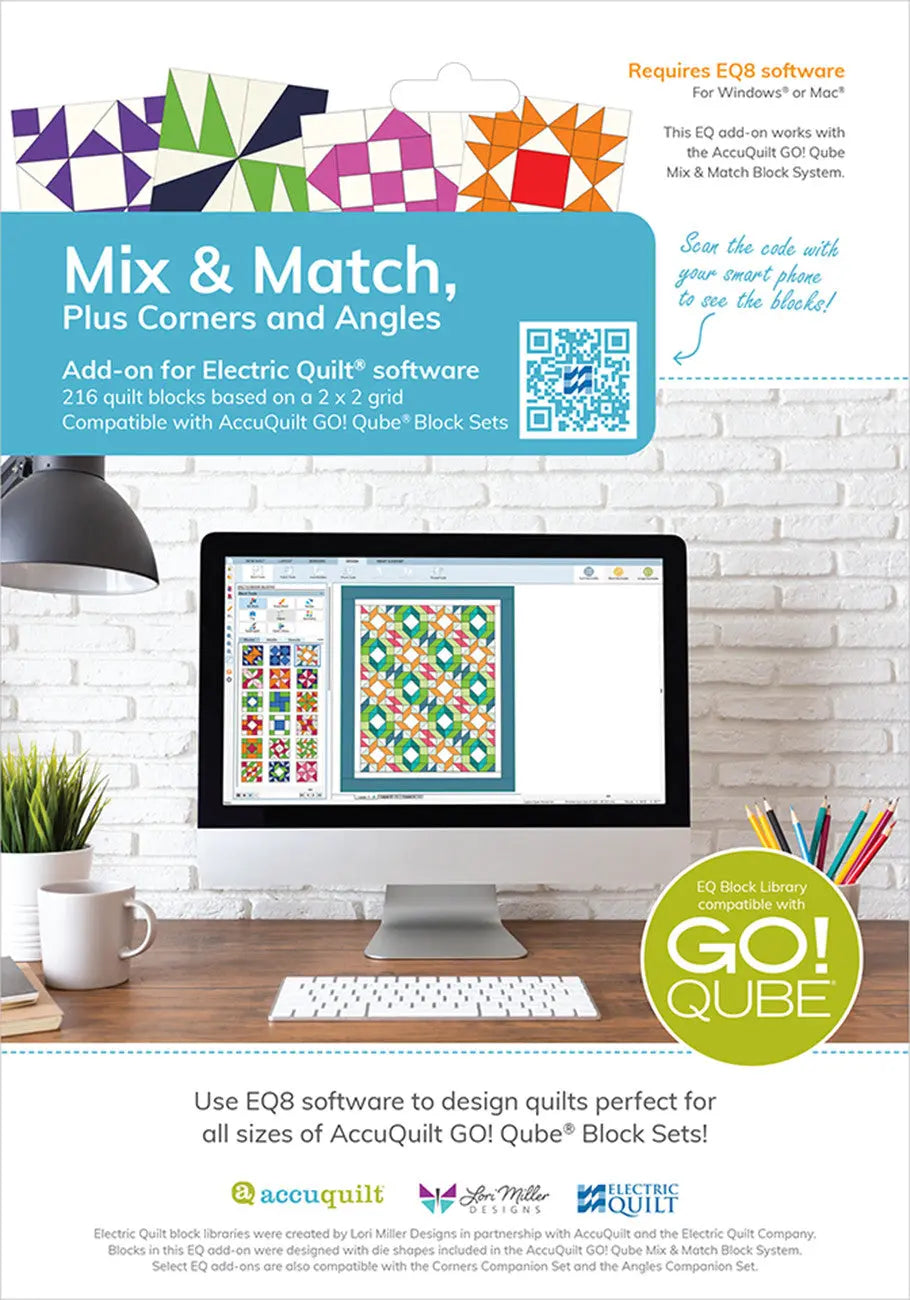 AccuQuilt Mix & Match: Corners and Angles Add-On