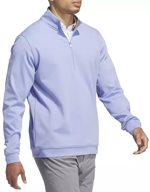 Adidas Eco-Friendly Elevated Quarter-Zip Golf Pullover