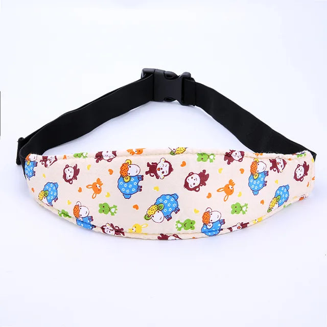 Adjustable Baby stroller Head Support Fastening Pram Belt Baby car seat Safety Sleep Positioner car seat Stroller Accessories - Korvel