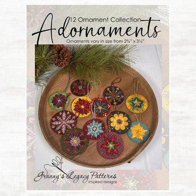 Adornaments - Handcrafted Wool Applique Ornaments