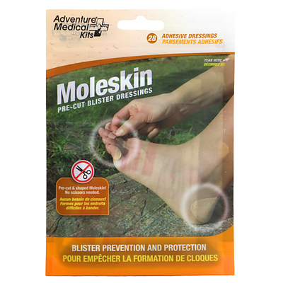 Premium Pre-Cut Moleskin Blister Protection by Adventure Medical Kits - Korvel