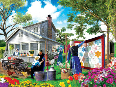 Afternoon Chores 1000-Piece Jigsaw Puzzle