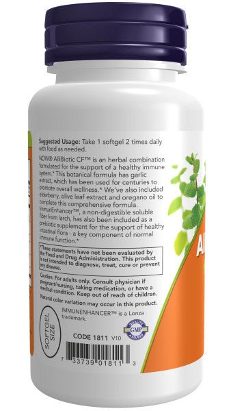 AlliBiotic CF - Formule de soutien immunitaire à base de plantes