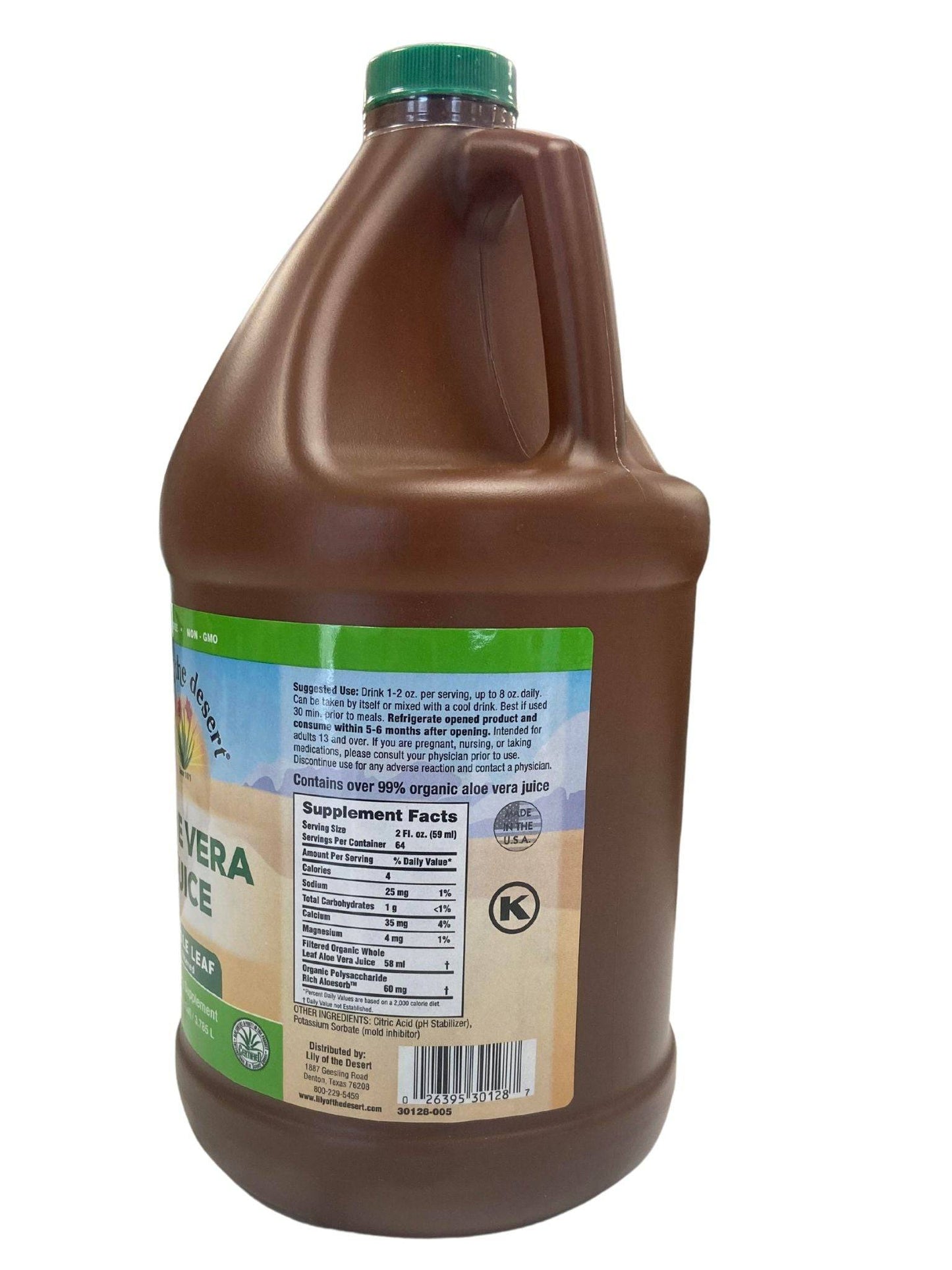 Jugo de Aloe Vera Premium - 99.7% Puro y Orgánico