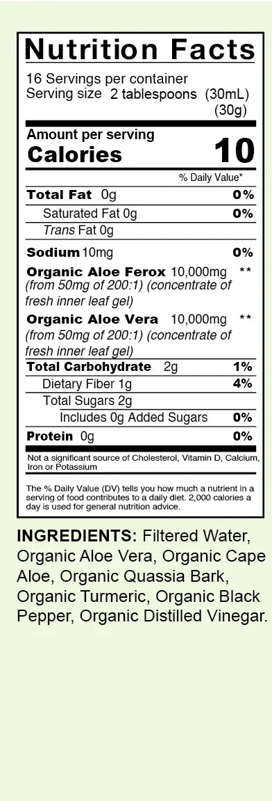 Organic Super Aloe Vera Detox - Korvel
