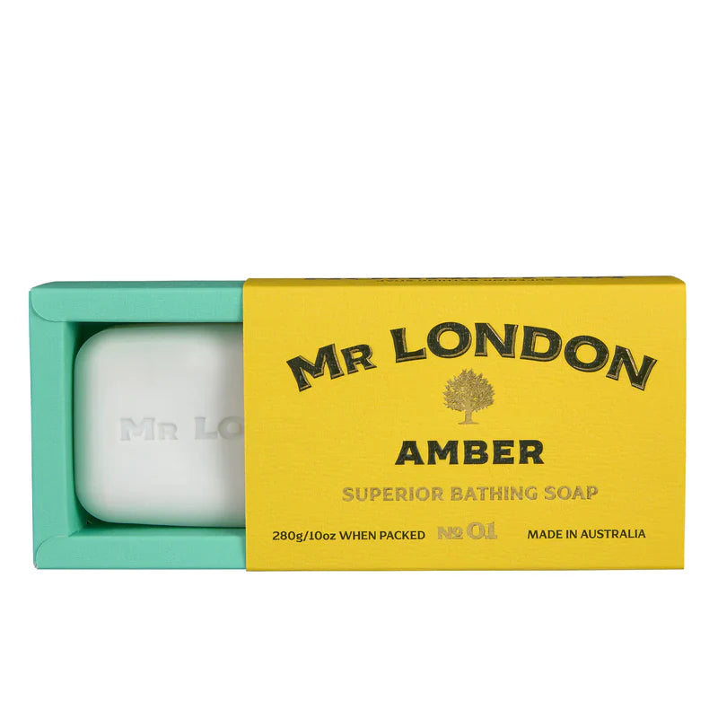 Mr London Amber No 01 Savon de Bain Supérieur pour Hommes 280g