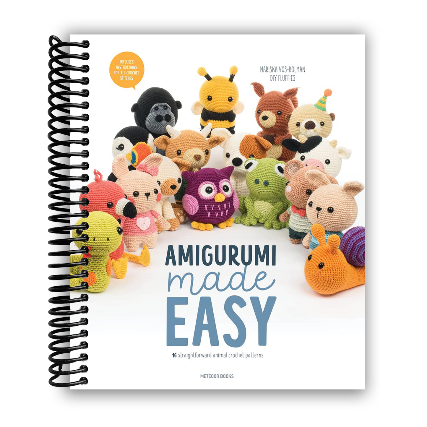 Master Amigurumi: 16 Fun Animal Crochet Patterns for Everyone - Korvel