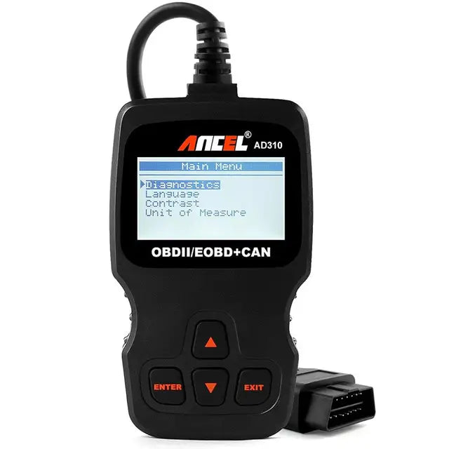 Ancel AD310 OBD2 Automotive Scanner OBD Car Diagnostic Tool in Russian Code Reader ODB2 Scanner OBDII OBD 2 ODB PK ELM327 v1.5 - Korvel