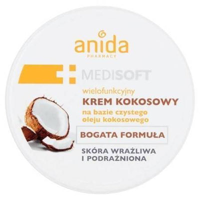 Crema de Coco Anida MediSoft para Piel Sensible - 125ml