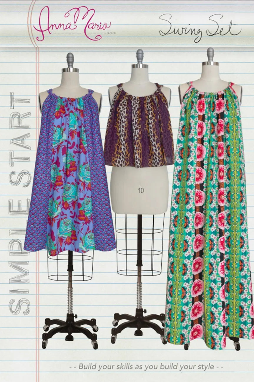 Anna Maria Simple Start Swing Set Sewing Pattern