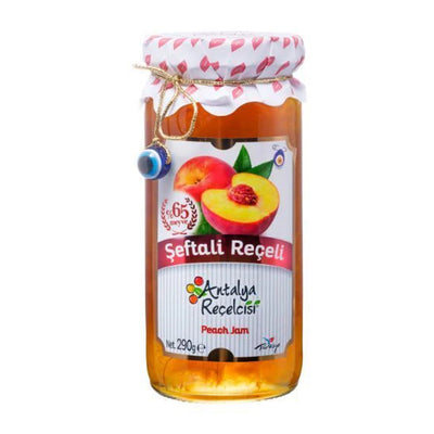 Antalya Peach Jam 290 g (10.23 oz) – Sweet & Juicy Fruit Preserve