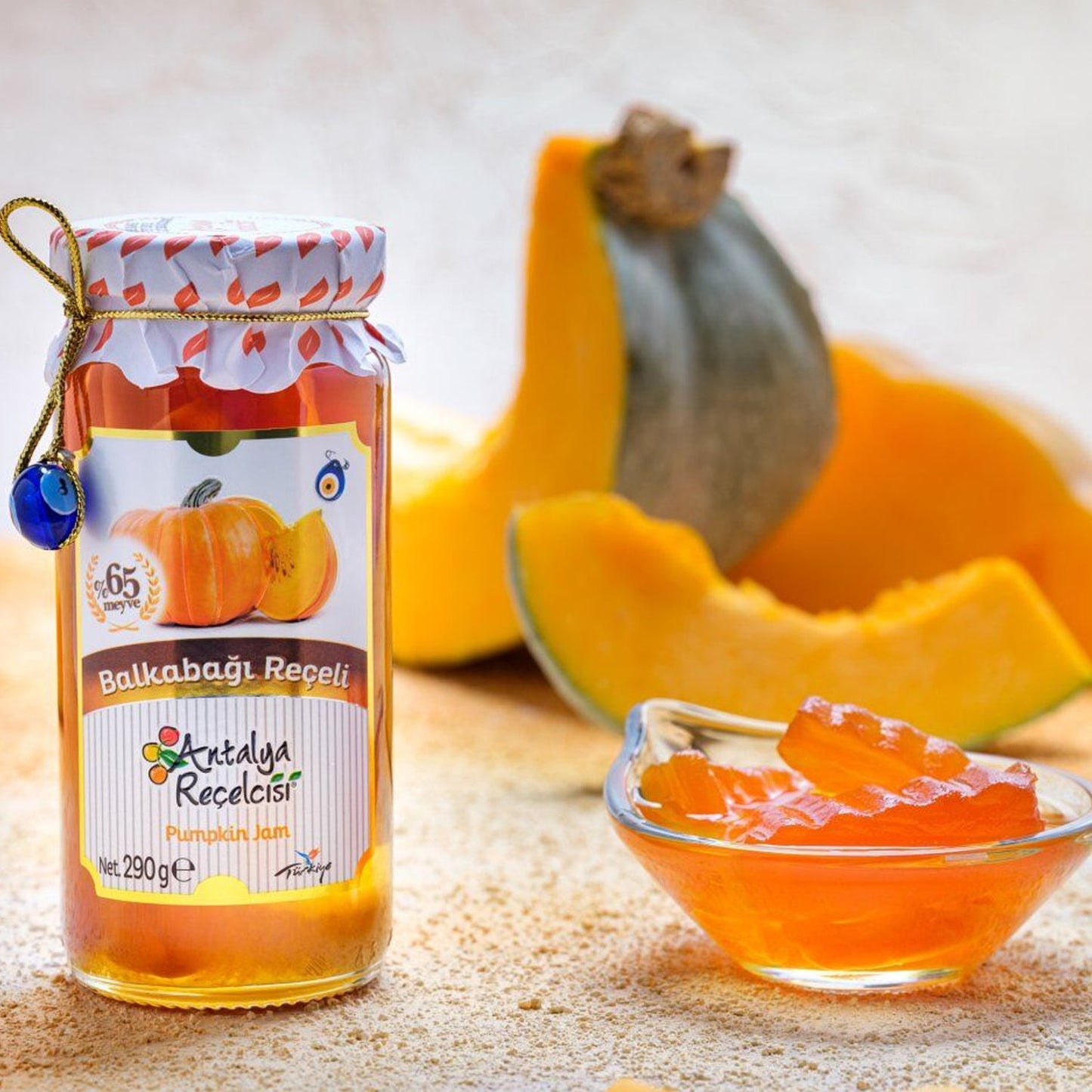 Antalya Pumpkin Jam 290 g (10.2 oz) – Sweet & Velvety Autumn Preserve