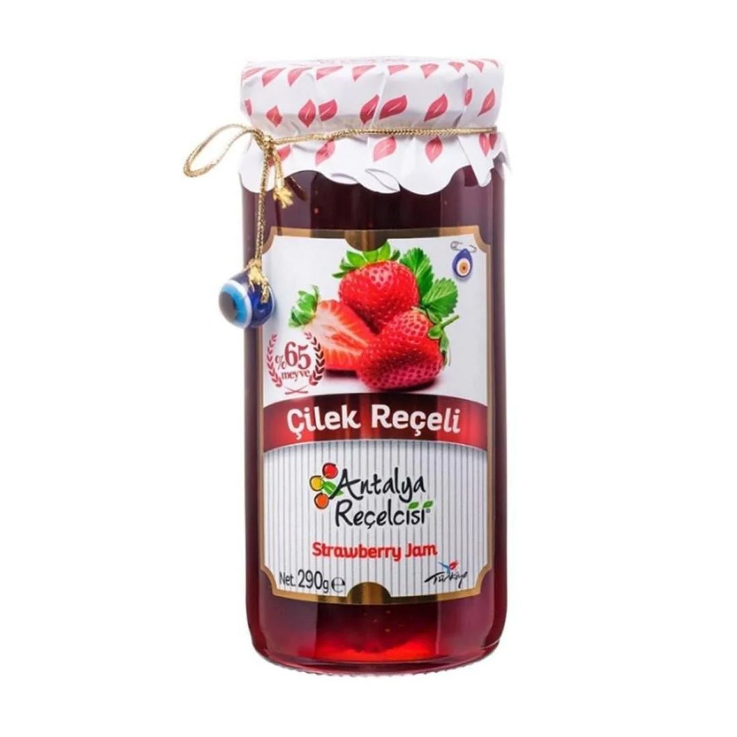 Antalya Strawberry Jam 290 g (10.23 oz) – Classic Sweet Fruit Preserve