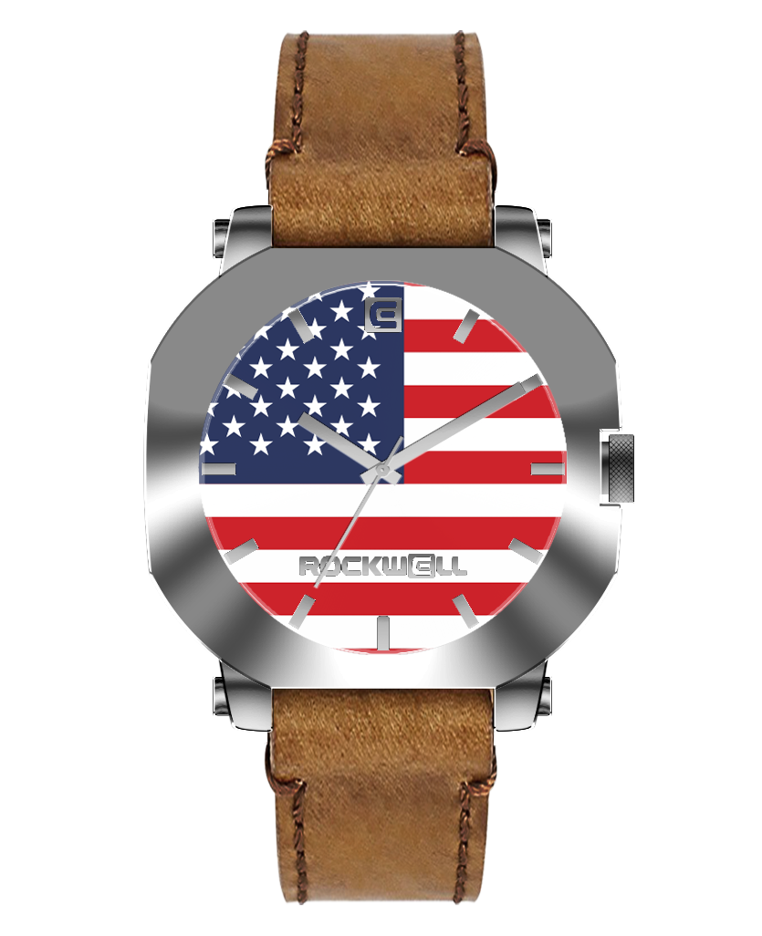Apex Freedom Edition Silver Sports Watch - Korvel