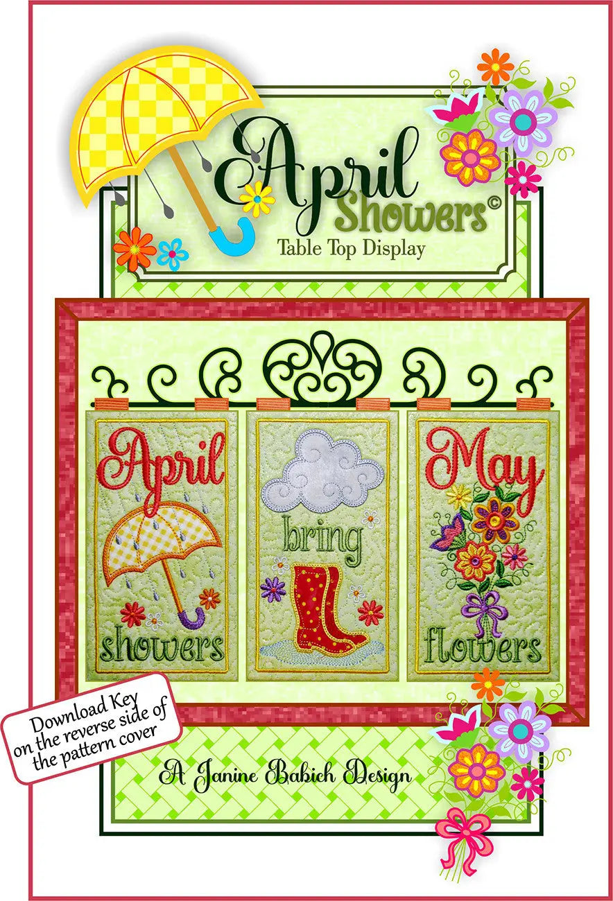 April Showers Table Top Display Pattern
