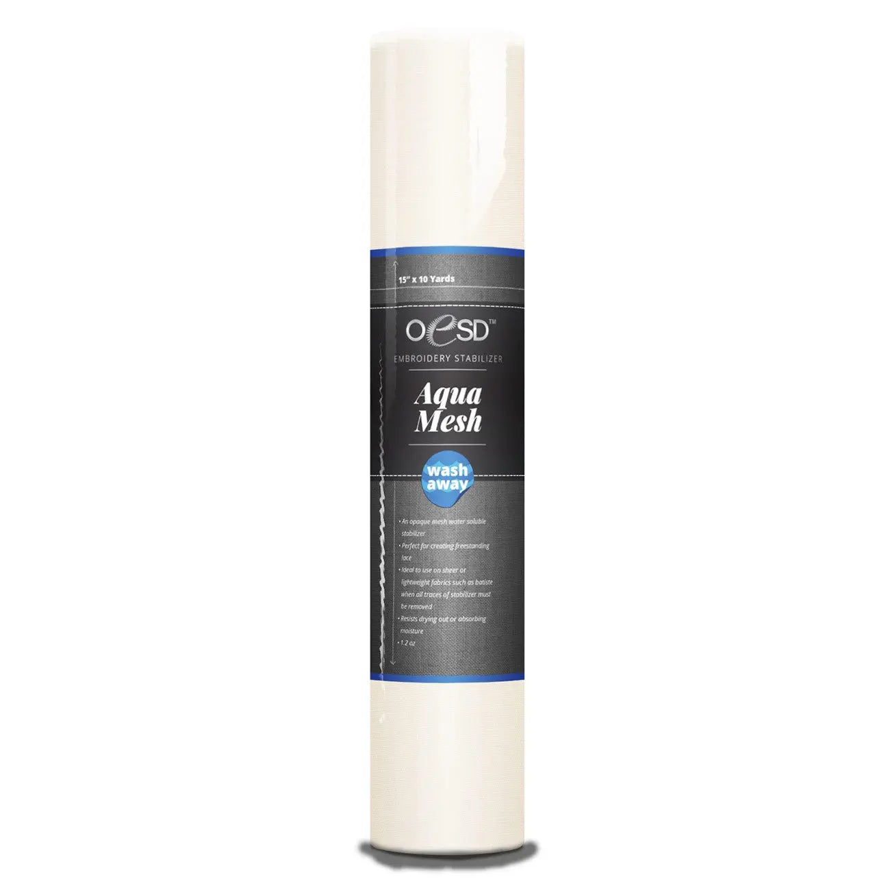 AquaMesh 15in x 10 yds - Opaque Water Soluble Stabilizer