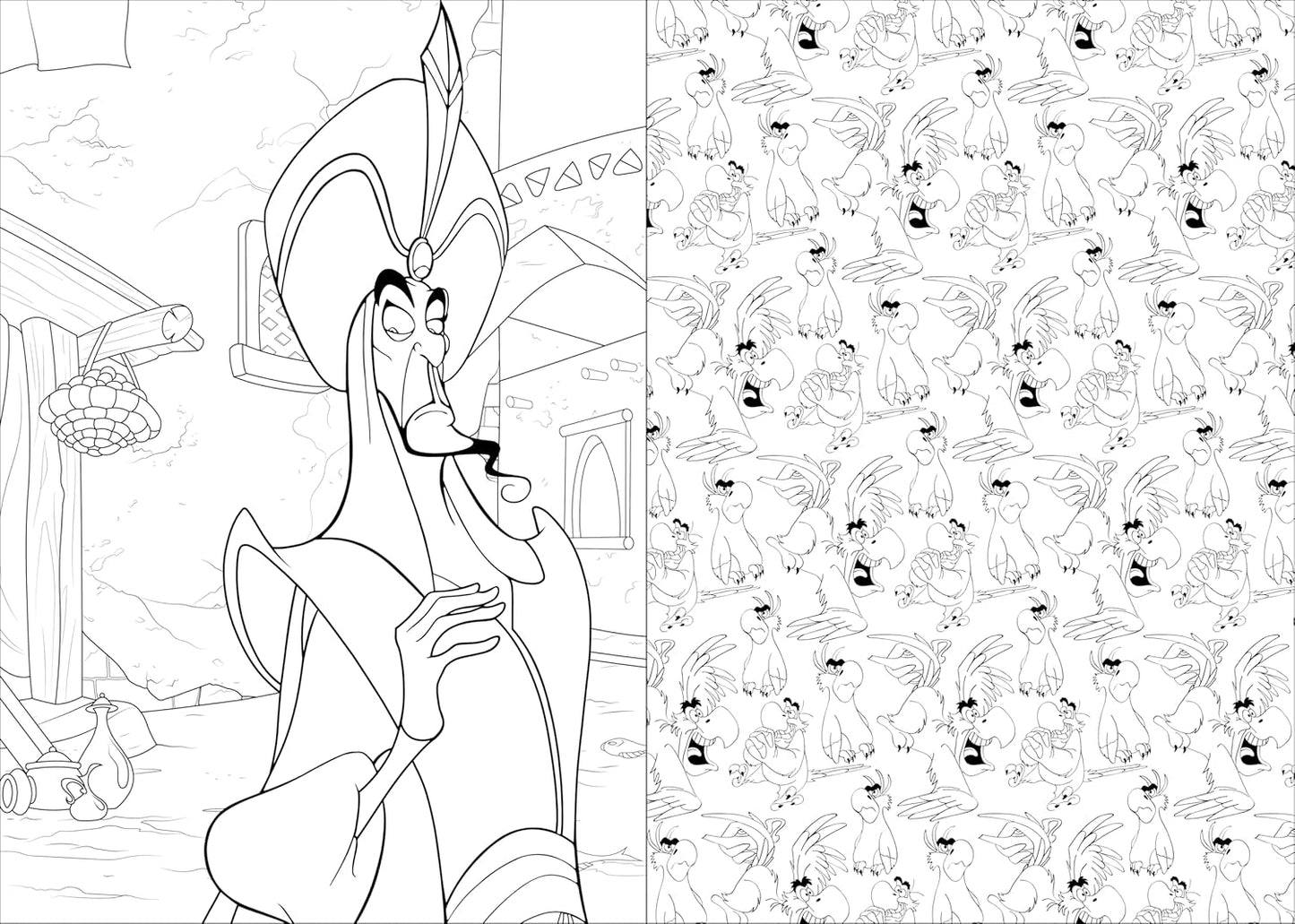 Color Your Own Disney Villains: A Spirited Coloring Adventure - Korvel