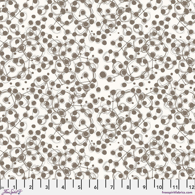Tissu en coton estampé Atomic Paper - 44"/45" par yard