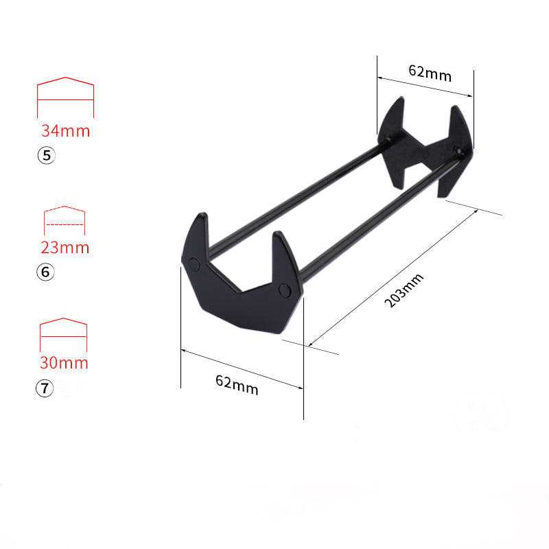 Multifunctional Sink Wrench for Easy Faucet Installation