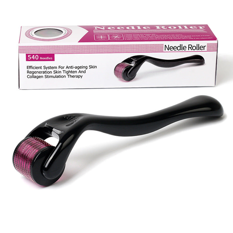 Roller dermique à micro-aiguilles 540 Premium pour les soins de la peau
