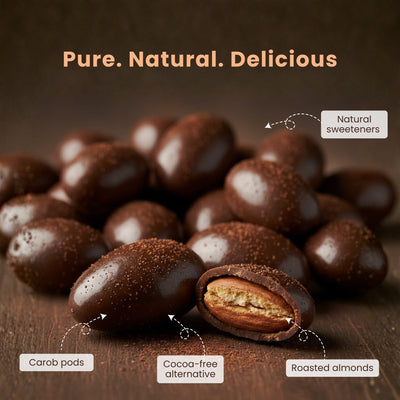 Andy Anand Gourmet Carob Malt Balls - 1 lb Gift Box