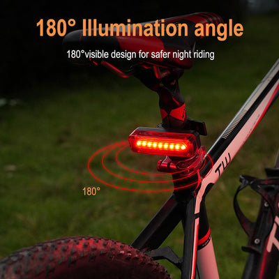 Feu arrière de vélo premium pour les sorties nocturnes