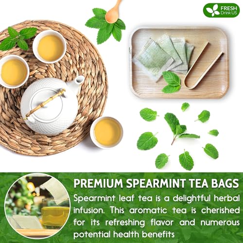 Dúo de Té Herbal Refrescante para el Corazón y el Ánimo - Hibisco y Menta