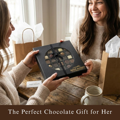 Andy Anand Belgian Chocolate Truffles Gift Box – Gourmet Assortment (25 Pcs)