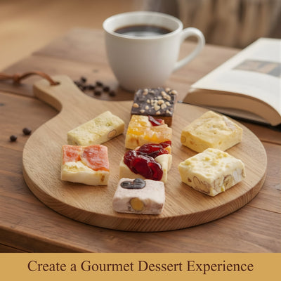 Andy Anand Roasted Almond Fruit Nougat - 7 Oz Gourmet Treat