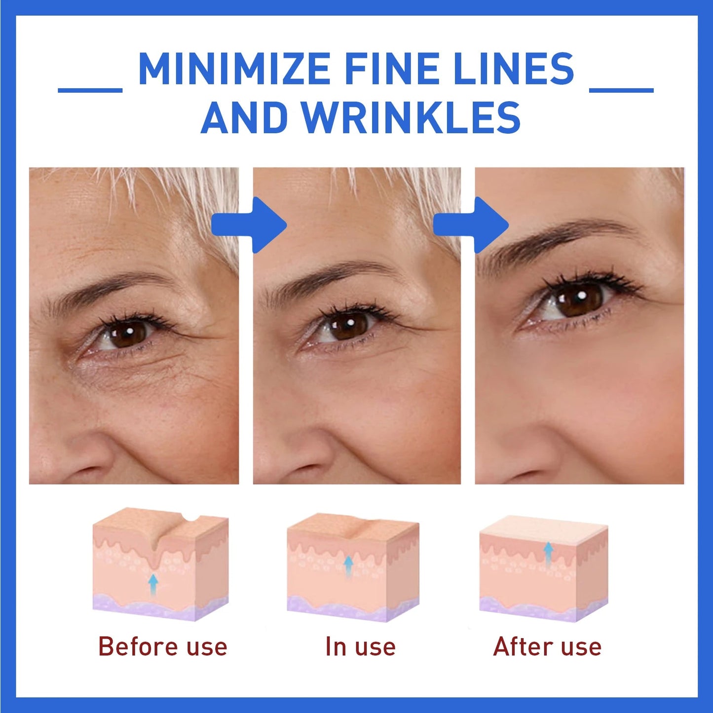 Anti-Aging Collagen Serum with Nicotinamide, Vitamin C, Hyaluronic Acid - Reduce Dark Spots, Cleanse & Tighten Skin - Korvel