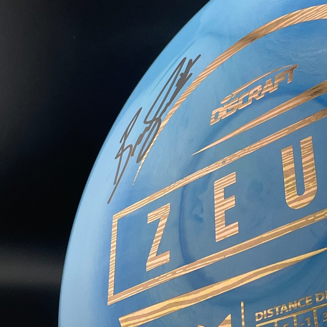 ESP Zeus Disc Golf Disc - Autographed by Brodie Smith