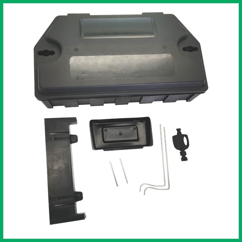 Rat Bait Station Outdoor Rat Trap Outdoor with Key Eliminates Rats Fast. Keeps Children and Pets Safe Indoor Outdoor (Bait not Included) - Korvel