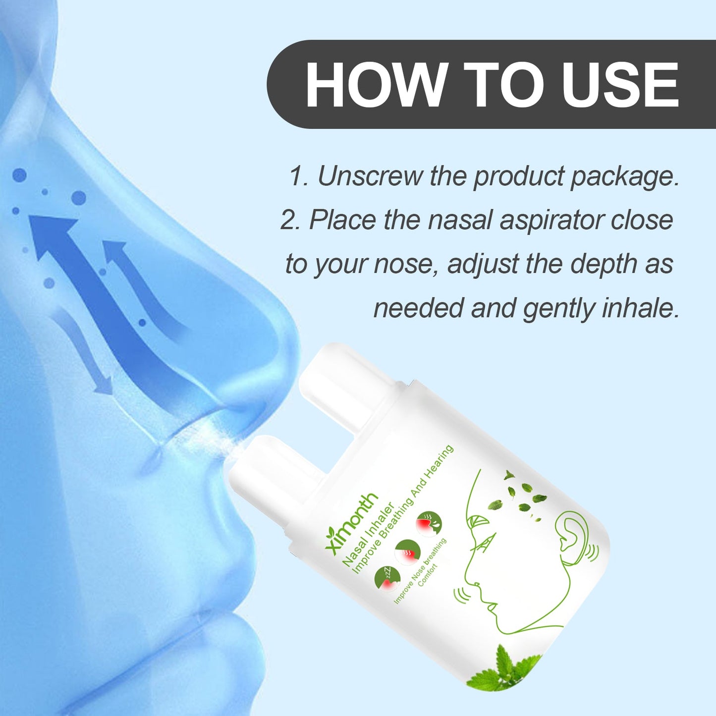 Relieves Nasal Congestion And Itchiness, Relieves Nasal Discomfort, Relieves Nasal Body Care - Korvel